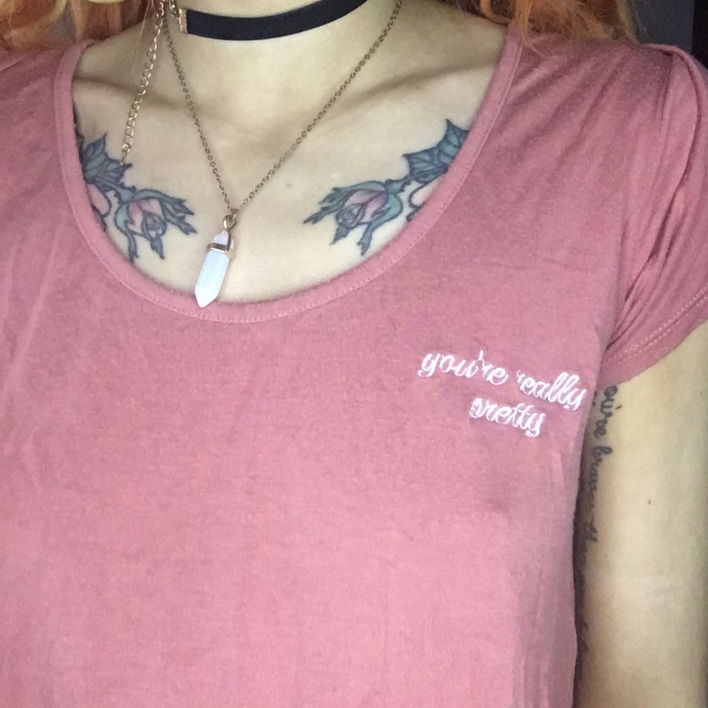 Coral T-shirt